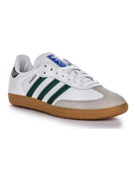 Sneakersy Adidas Originals zamszowe białe