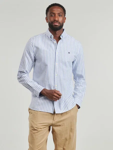 Superdry & Co Ing tengerészkék / fehér kék