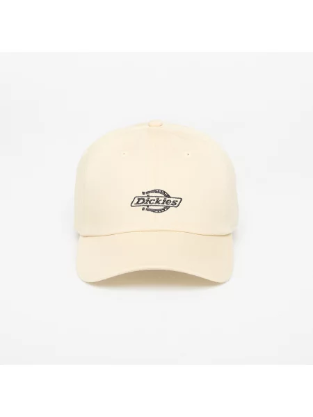 Шапка с козирка Dickies с апликация жълто
