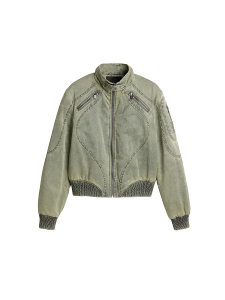 Desigual Prehodna jakna svetlo zelena