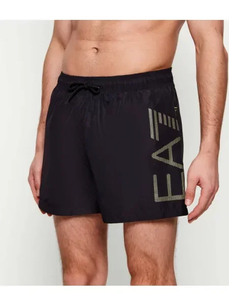 Pantaloni scurți Ea7 negru