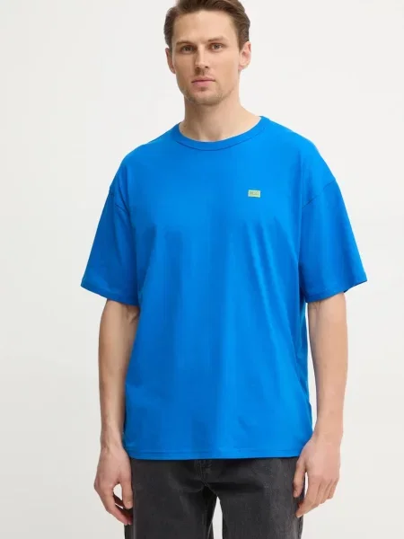 Diesel oversize tričko T-SHIRT fialové