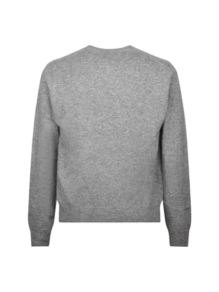 Sweter Comme Des Garcons wełniany szary