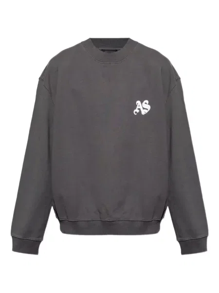 Hanorac crewneck Allsaints negru