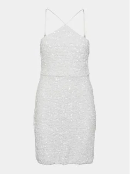 YAS Rochie cocktail Ariella alb