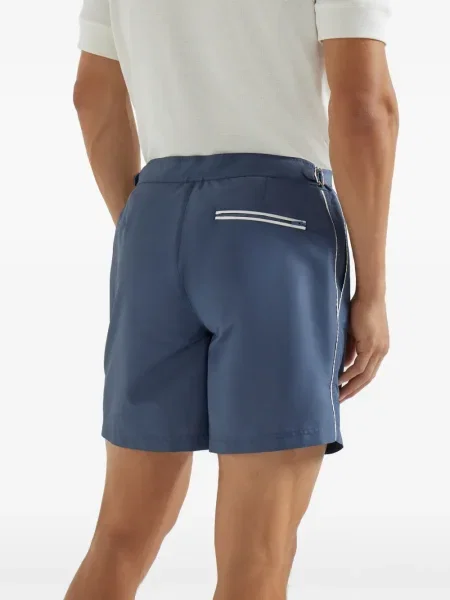 Kąpielówki Brunello Cucinelli niebieskie