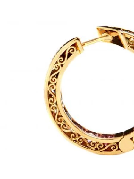 Náušnice Dolce & Gabbana žltá