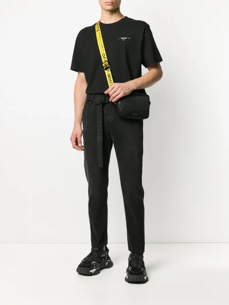 Tricou Off-white cu imagine alb