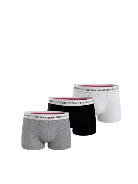 Boxeri Tommy Hilfiger cu autograf alb