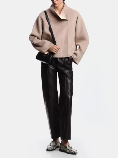 Вовняна Демісезонна куртка Emporio Armani мультиколор