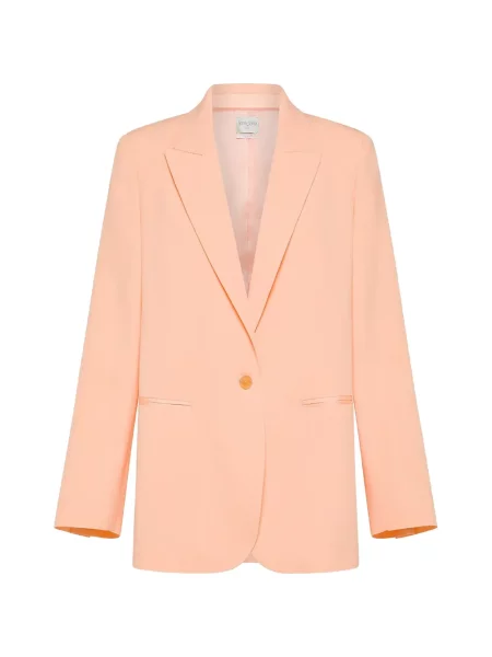 Geacă Forte_forte cu rever portocaliu