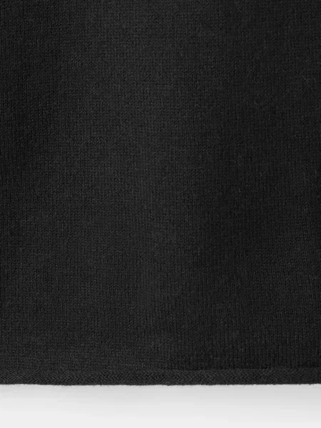 Sweter dzianinowy z golfem Dzieci lata MANGO KIDS czarny
