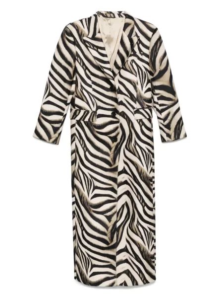 Palton Eraldo cu imagine cu model zebră