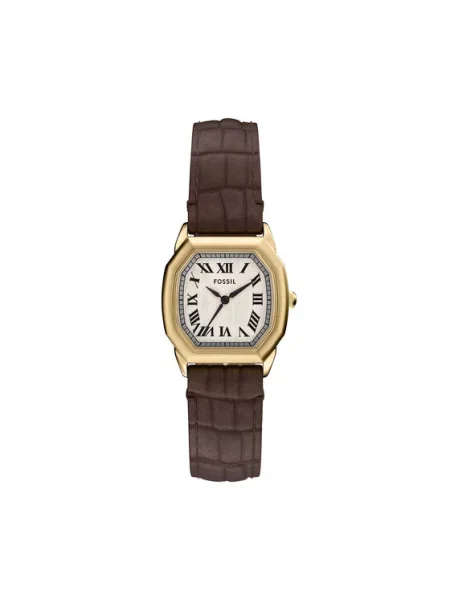 Fossil zegarek brązowy