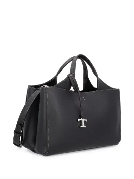 Geantă shopper Tod's din piele negru