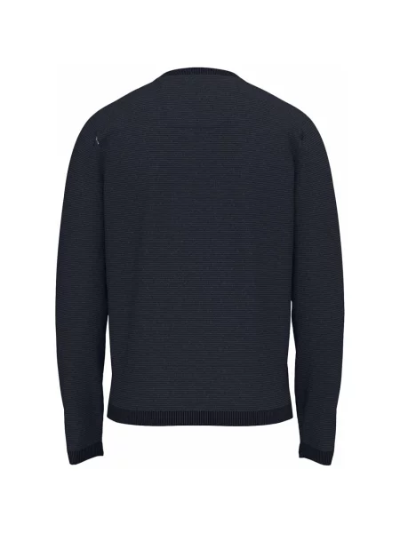 Sweter Fynch-hatton klasyczny niebieski