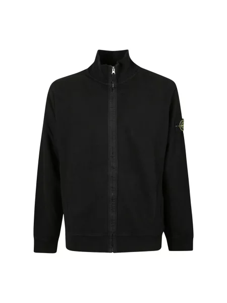 Bluza nierozpinana Stone Island z kamieniami czarna