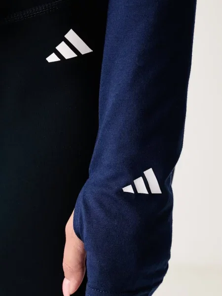 Лонгслив Adidas Performance в полоску для йоги