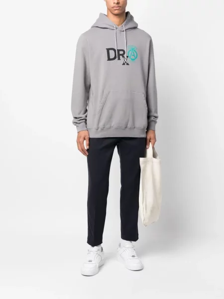 Hoodie Neighborhood με σχέδιο γκρι