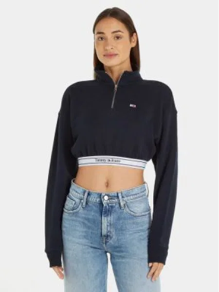 Tommy Jeans Bluză Bleumarin