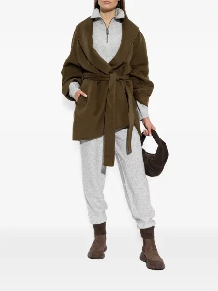 Bėgimas kelnės Victoria Beckham pilka