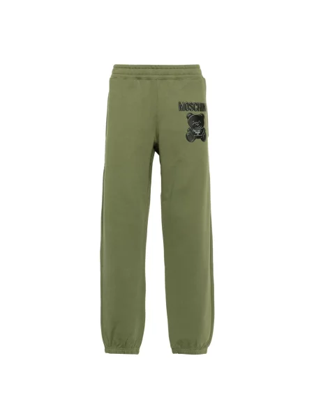 Spodnie Moschino casual zielone
