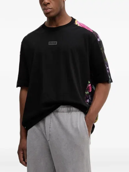 Tricou Versace Jeans Couture negru