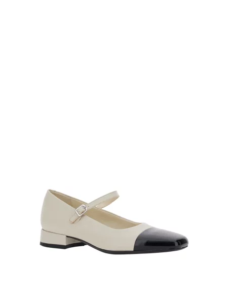 Czółenka Vagabond Shoemakers skórzana beżowa