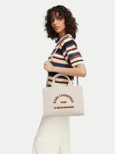 Karl Lagerfeld crossbody kabelka dámska K/RSG béžová