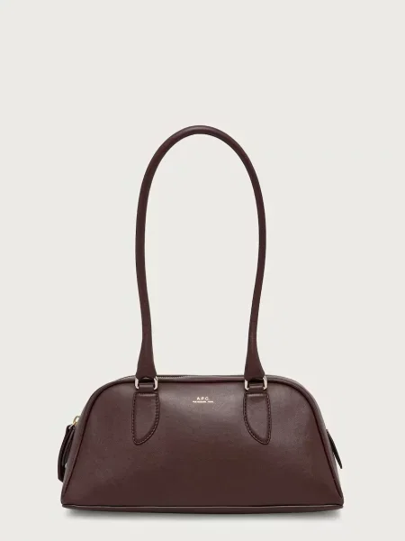 A.P.C. sac paloma shoulder geantă pentru femei din piele