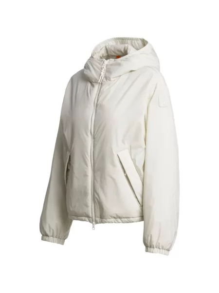 Geacă Parajumpers cu glugă alb
