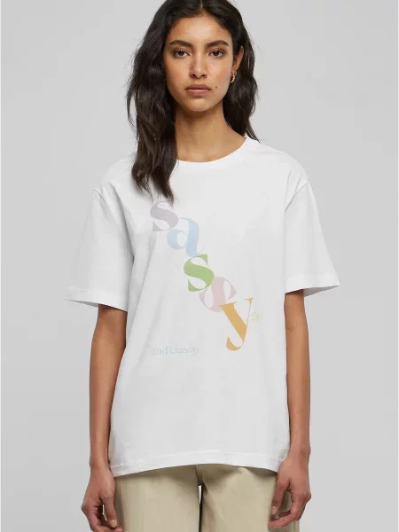 Tricou Mister Tee alb