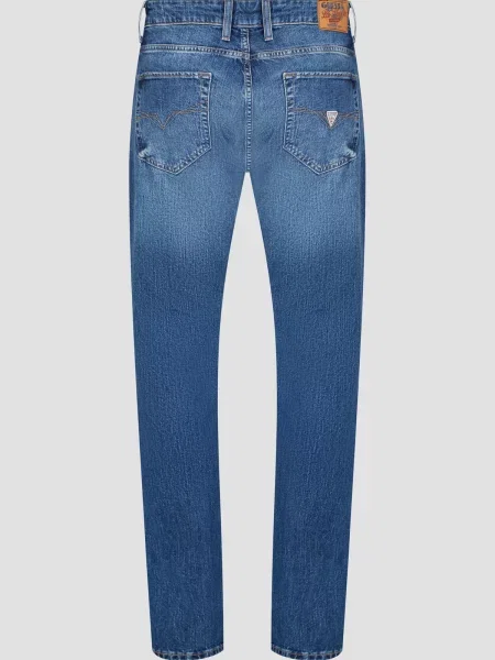 Прямі джинси GUESS синій