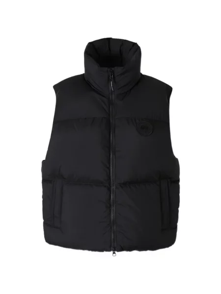 Matlasat vestă Canada Goose negru