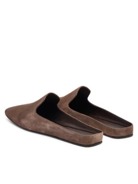 Pantofle Max Mara hnědé