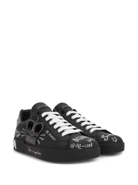 Sneakersy Dolce And Gabbana czarne