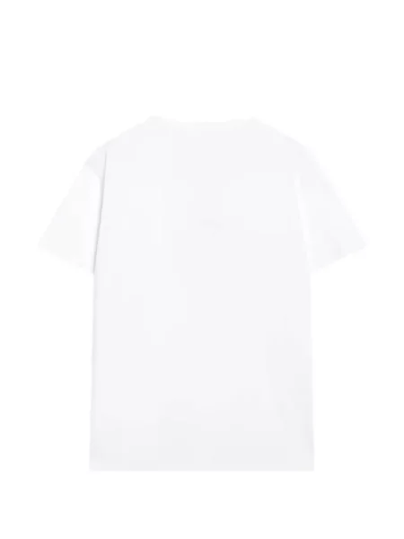 Tricou Maison Margiela cu autograf alb