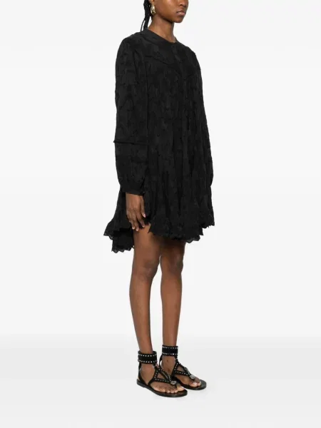 Rochie maxi Isabel Marant lungă de costum negru