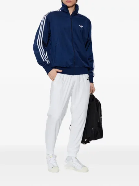 Cămașă Adidas cu dungi din piele alergare roșu