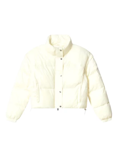 Krótka kurtka puchowa Hinnominate biała