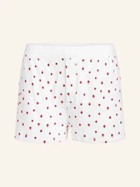 Skims Pohodlné Domácí Šortky Cotton Rib snow strawberry print snow strawberry prin