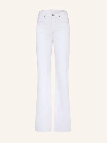 The Frankie Shop Rovné Džíny Dalston white bílé