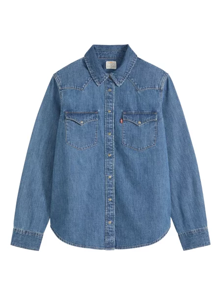LEVI'S ® Bluză HERITAGE denim albastru