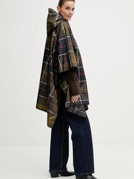 Barbour poncho de tranzitie verde