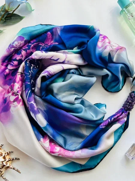 MyScarf Basic Хустка Мультиколор Шовк