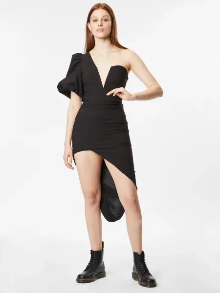 Misspap Rochie de cocktail negru