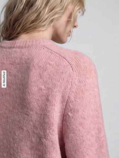 Sweter o kroju regular fit z dodatkiem wełny Jake*s Casual różowy