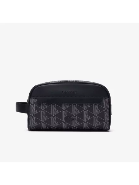 Lacoste Torba Podróżna Z Monogramem czarna