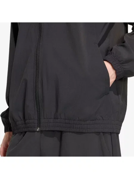 Bežecká mikina s kapucňou Adidas Originals s kapucňou čierna