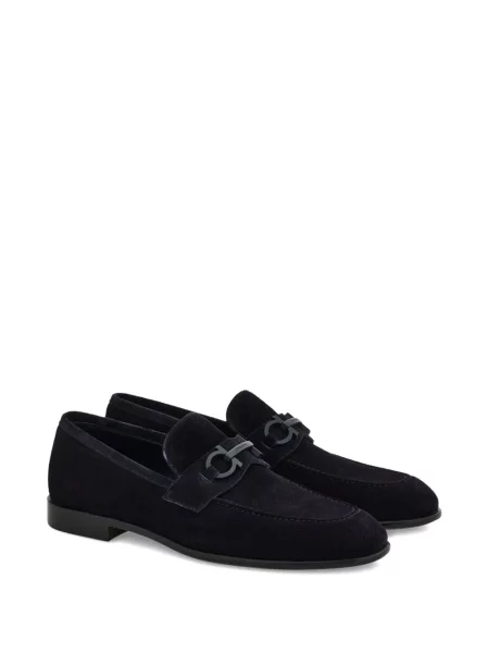 Pantofi loafer Ferragamo cu cataramă albastru